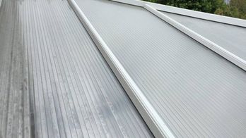 A conservatory roof that has been cleaned by our experts