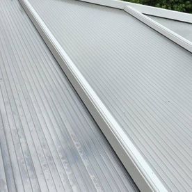 A conservatory roof that has been cleaned by our experts