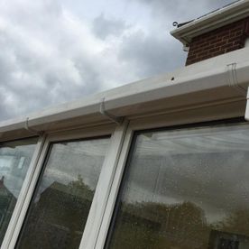 Guttering cleaned by our staff